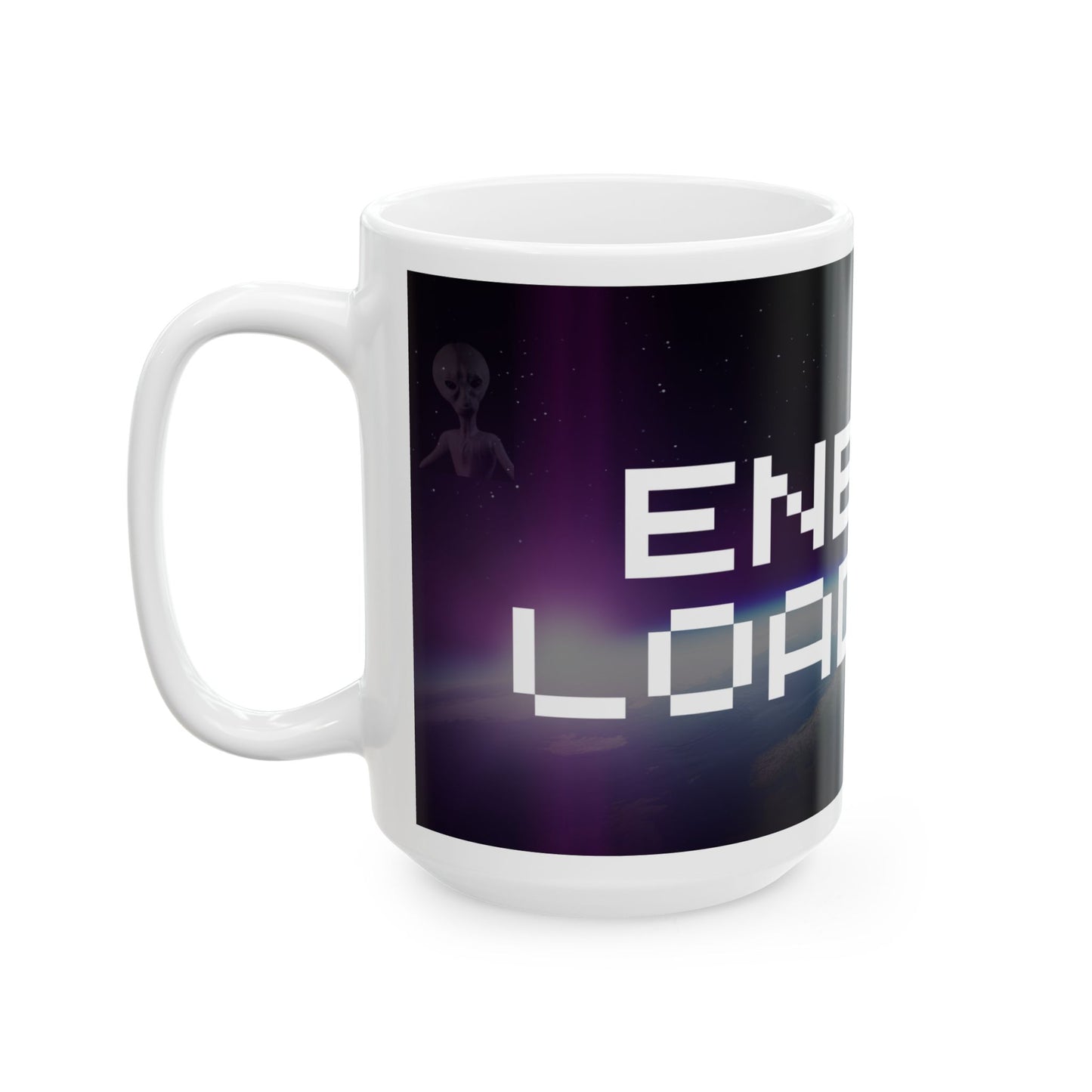 Energy Loading - Galactic Ceramic Mug, (11oz, 15oz)