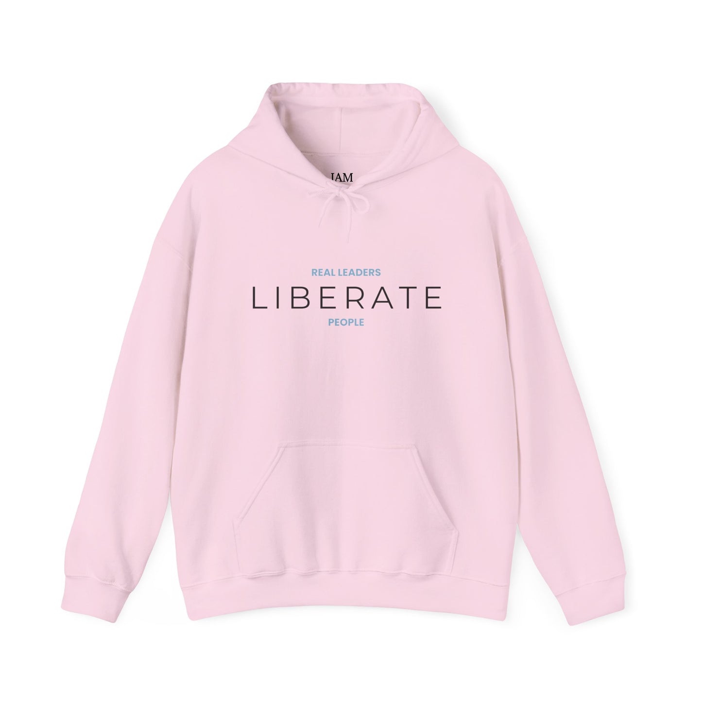 Real Leaders Liberate People - SPACIOUS - Gildon Unisex Hoodie
