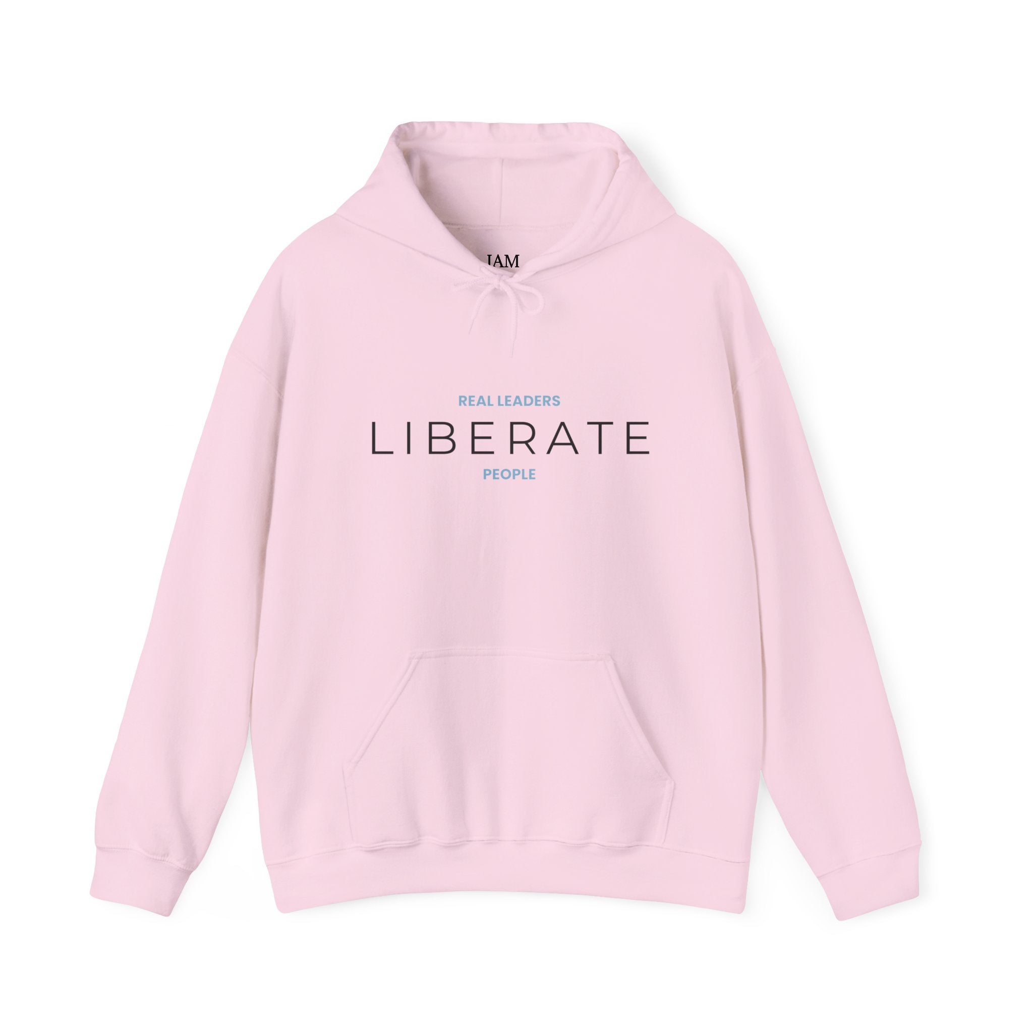 Real Leaders Liberate People - SPACIOUS - Gildon Unisex Hoodie